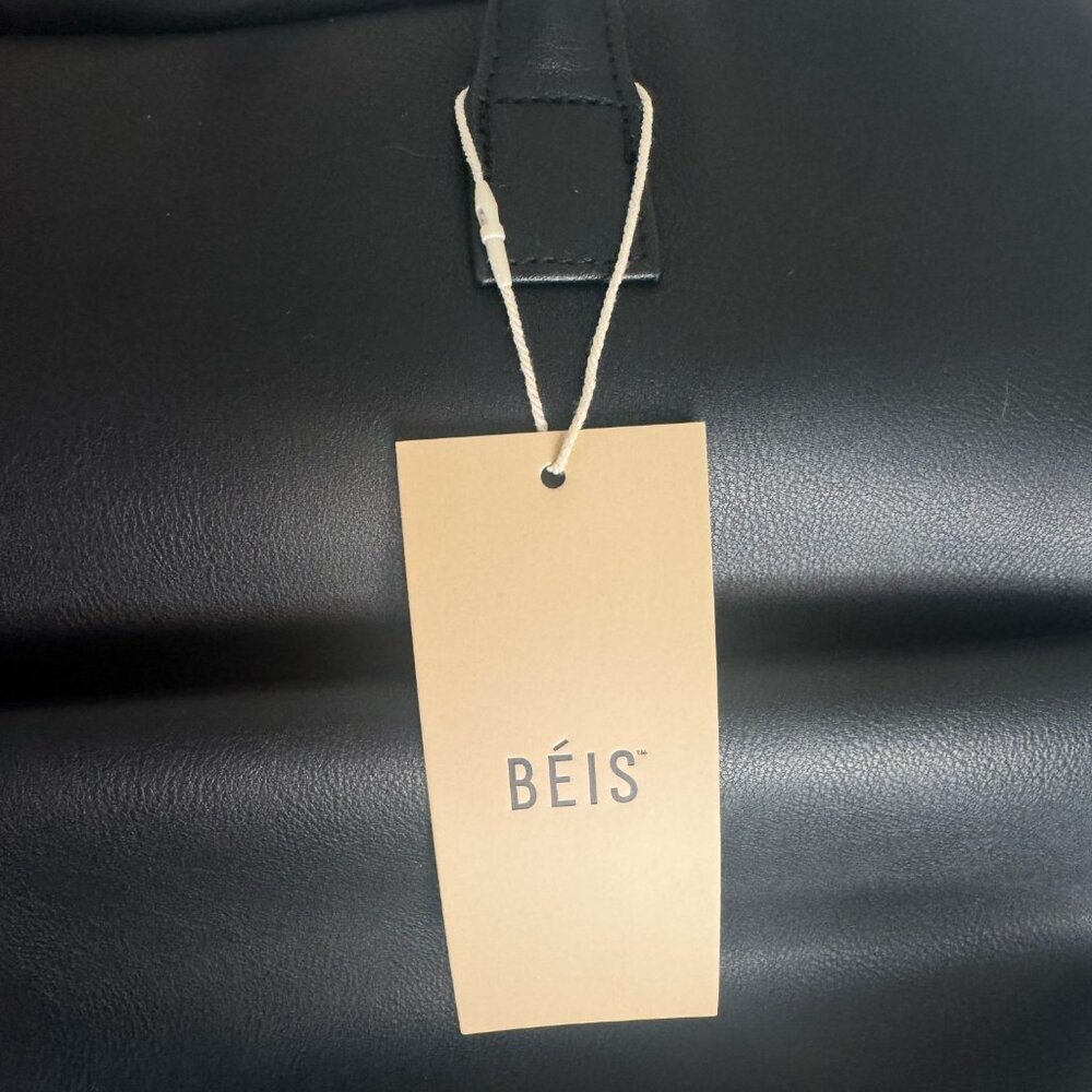 BEIS THE ESSENTIAL WEEKENDER BAG IN BLACK - SOLD OUT - Picture 7 of 16